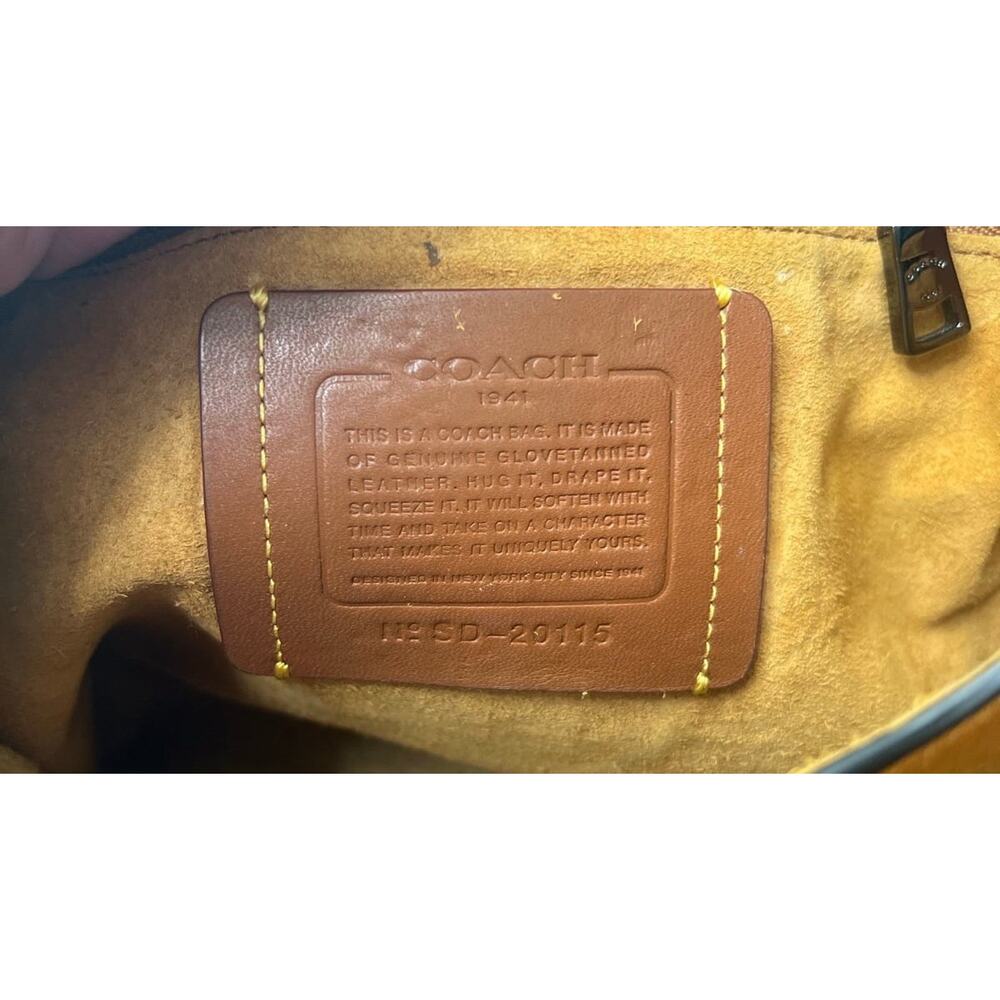 Coach 1941 Saddle Bag with Whiplash Detail - Picture 9 of 12